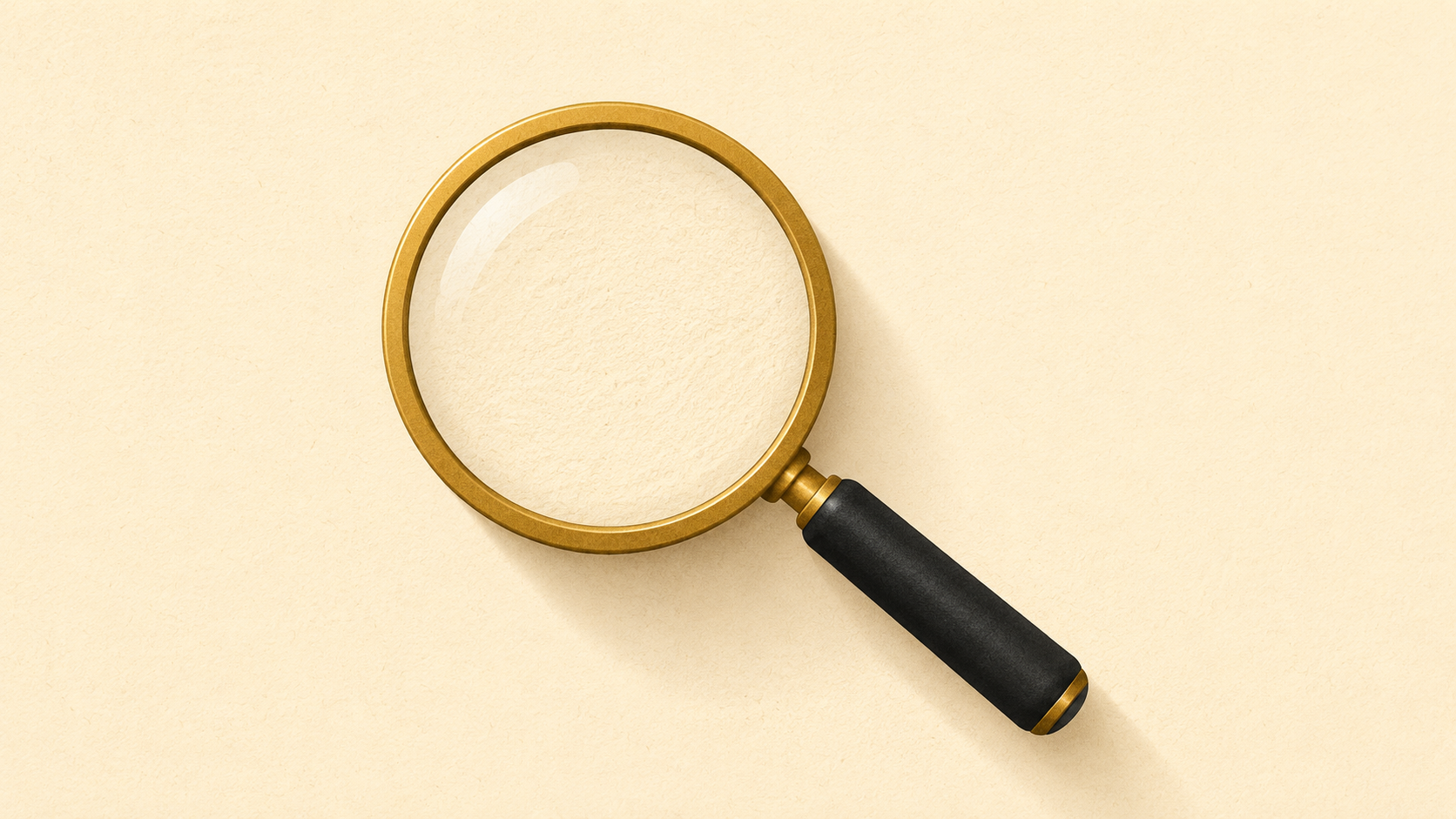 A magnifying glass
